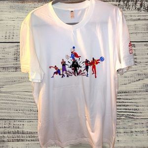 ADIDAS/Marvel/NBA- T shirt- Rare shirt- in excellent condition